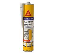 Sika Sikaflex 11FC Purform - Multipurpose Elastic Adhesive And Sealant - Interior And Exterior Use - Flexible - Moisture Curing - Black - 300ml