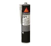 Sika - Sikaflex - 221 Strong Adhesive Sealant - Multi-Purpose Application - Sandable/Paintable - Black - 300ml