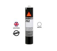 Sika Sikaflex 252 Polyurethane Structural Adhesive Silicone Sealant - White