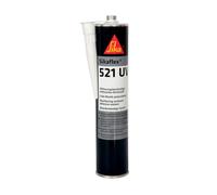 Sika Sikaflex 521 UV - Weathering Resistant Silane Terminated Polymer Adhesive Sealant - Age Resistant - Low Odour - Overpaintable - Black - 300ml