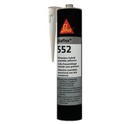 Sika - Sikaflex -552 - Professional Use Primerless Hybrid High-Performance Assembly Adhesive - Gap Filling - For Internal And External Use - Black - 300ml Cartridge
