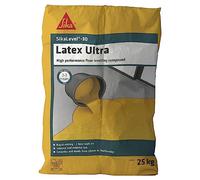 Sika - 131 Level Latex Ultra, High Strength Heavy Duty Self Levelling Compound, High Performance, Fast Drying, 25kg, Grey