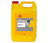 Sika SikaMix 3 in 1 Plasticiser, Retarder and Waterproofer For Renders and Screeds, 5 Litre