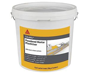 Sika SikaMix Powdered Mortar Plasticiser, 250 Sachets