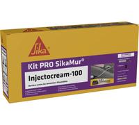 Sika - SikaMur InjectoCream 100, Treatment against capillary upwelling/ rising humidity in walls, 20m linear kit, White