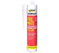 Sika SikaSeal Fire Guard Intumescent Acrylic Sealant, Grey, 295ml | Fire Resistant - Fast Curing - Permanently Flexible - Previously Everbuild Fire Mate