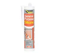 Sika SikaSeal General Purpose Silicone Sealant, Waterproof, Brown, 260ml