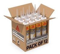 Sika - SikaSeal General Purpose Silicone white 260 ML Box of 12