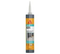 Sika Sikasil 825 Sealant - Excellent Adhesion - Internal And External Sealing Use - Dark Grey - 380 ml
