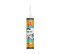 Sika Sikasil S50 Sanitary Silicone Sealant - Translucent, 310Ml - Anti-Mould - Flexible & Long-Lasting Bathroom & Kitchen Sealant