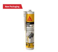 Everbuild Sika Sikacryl-670 Fire Rated Silicone Sealant Grey 380Ml