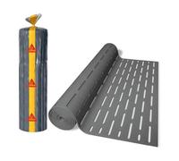 Sika Silent Layer Mat Grey, 1M X 16.66M X 3mm - High-Quality Acoustic Underlay For Wood Flooring - Reduces Footfall Noise