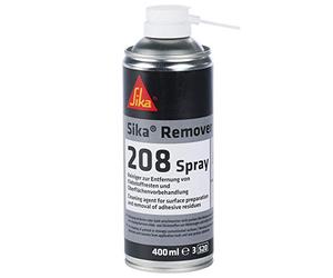 Sika Spray Cleaner - Sika Remover-208 Colourless - for Removing Adhesive Residue and Surface Pretreatment - For Indoor and Outdoor Use - 400 ml