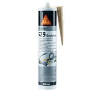 SIKA - Sprayable Body Sealant - Sikaflex-529 Evolution - Automotive Seam Sealer and Stone Chip Protection for Vehicle Body Repair - Paintable - Ochre - 290 ml