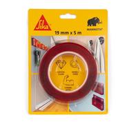 Sika - Transparent double-sided adhesive tape - SikaBond Mammoth Crystal - Quick attachment without drilling - 19mm x 5m