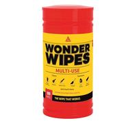 Sika Wonder Wipes Multi-Use Cleaning Wipes For The Building Trade, 100 Pack