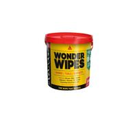 SIKA - Wonder Wipes Multi-Use Cleaning Wipes for the Building Trade - Specially Formulated to Clean Hands, Tools and Surfaces - 300 Wipes