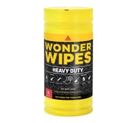 Sika Wonder Wipes Textured Heavy Duty Cleaning Wipes for the Building Trade | Specially Formulated to Clean Hands, Tools and Surfaces - 75 Wipes
