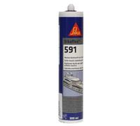 Sikaflex-591 Multi-purpose Hybrid Sealant Glue for Marine, 300 ml, White (Professional Only)