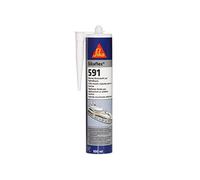 Sikaflex-591 Special Multi-Purpose Hybrid Sealant - Navy, 300 ml, Black | Weather-resistant marine sealant - for boats and ships - for joints inside and outside - sticks to many surfaces