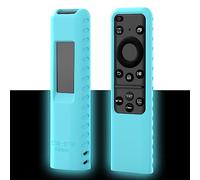 Sikai Remote Control Cover for Samsung Smart SolarCell Remote TM1204A/TM2360E/TM2361E BN68-15687D, Anti-Lost Skin-Friendly Anti-Slip Shockproof Silicone Remote Cover with Lanyard (Turquoise Blue)