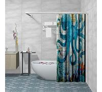 SIKAIQI Stretchable 304 Stainless L Shaped Bathroom Bathtub Corner Shower Curtain Rod Rack (Large Size: White 27.55"-39.37" x 47.24"- 65"/70-100x120-165CM)