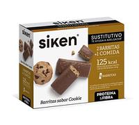 Siken Substitute Cookie Bars 8 bars of 40g