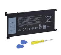 SIKER JPFMR Laptop Battery Compatible with Dell Chromebook 3100 3400 2-in-1 5488 5493 5593 11.4V 42Wh 7T0D3