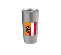 Sikh Austria Flag | Sikh Austrian Roots Stainless Steel Insulated Tumbler