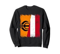Sikh Austria Flag | Sikh Austrian Roots Sweatshirt