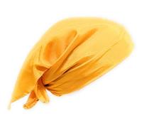 Sikh Hindu Wedding Marriage Kaur Singh Yellow Shiny PLAIN bandana Head Wrap Gear Rumaal