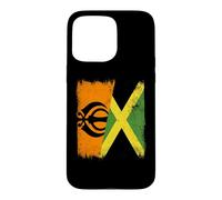 Sikh Jamaica Flag | Sikh Jamaican Roots Case for iPhone 15 Pro Max