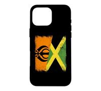Sikh Jamaica Flag | Sikh Jamaican Roots Case for iPhone 16 Pro Max