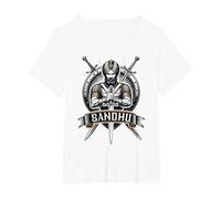 Sikh Punjab Culture Proud Punjabi Sandhu T-Shirt, Women's Plus, White, 5X