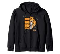 Sikh Punjab Proud Punjabi Brar Lion Zip Hoodie