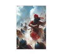 Sikh Warriors, Battles in The Anglo-Sikh War Canvas Poster Bedroom Decor Landscape Decor Gift 16x24inch(40x60cm)