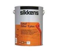 Sikkens 5085902 Cetol Filter 7 Plus Translucent Woodstain Light Oak 5 Litre Sikcf7Plo5L
