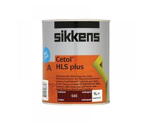 Sikkens 5085965 Cetol Hls Plus Translucent Woodstain Mahogany 1 Litre