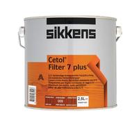 Sikkens Cetol Filter 7 - Dark Oak - 009-2.5L | Translucent woodstain finish in Dark Oak, supplied in a 2.5 litre container for timber coating applications.