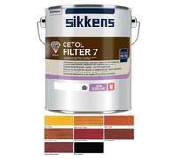 Sikkens SIKCF7PM5L Cetol Filter 7 Plus Translucent Woodstain Mahogany 5 litre