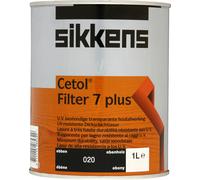 Sikkens Cetol Filter 7 Plus Woodstain 1ltr Ebony