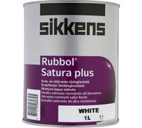 Sikkens Rubbol Satura Plus Paint - 1 Litre - White
