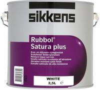 Sikkens Rubbol Satura Plus Paint - 2.5 Litre - White