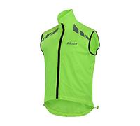 Sikma Cycling Gilet Lightweight Wind Stopper Jacket Reflective High/viz (Yellow, XXL)