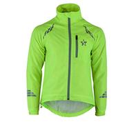 Sikma Mens Cycling Jacket Windstopper High Visibility Long Sleeves Waterproof Night Vision Bicycle Jacket (Medium)