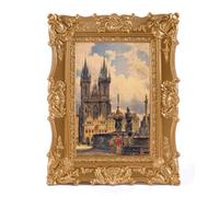 SIKOO Baroque Picture Frames Sets 4x6 Gold