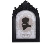 SIKOO Vintage Picture Frame 5x7 Black Gothic Picture Frame Tabletop and Wall Mount Vintage Gothic Decor Ornate Photo Gallery Art