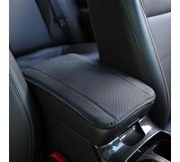 SikRea Car Armrest Storage Box Mat for Lexus IS300h/ ES-300h/ LS 500h/RC 300h F/RC F/LC 500h, Universal Waterproof Armrest Seat Box Cover Protector, Leather Armrest Cover, Black