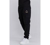 SikSilk Men's Black Cargo Pants | Size: Small SikSilk Black S