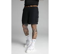 SikSilk Men's Black Cargo Swim Short | Size: Medium SikSilk Black M